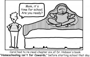 Homeschool Mom Cartoon