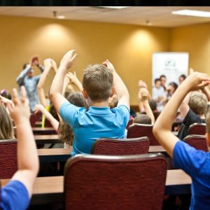 Children's program at the Rocky Mountain Homeschool Conference