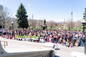 Rally at Homeschool Day at the Capitol