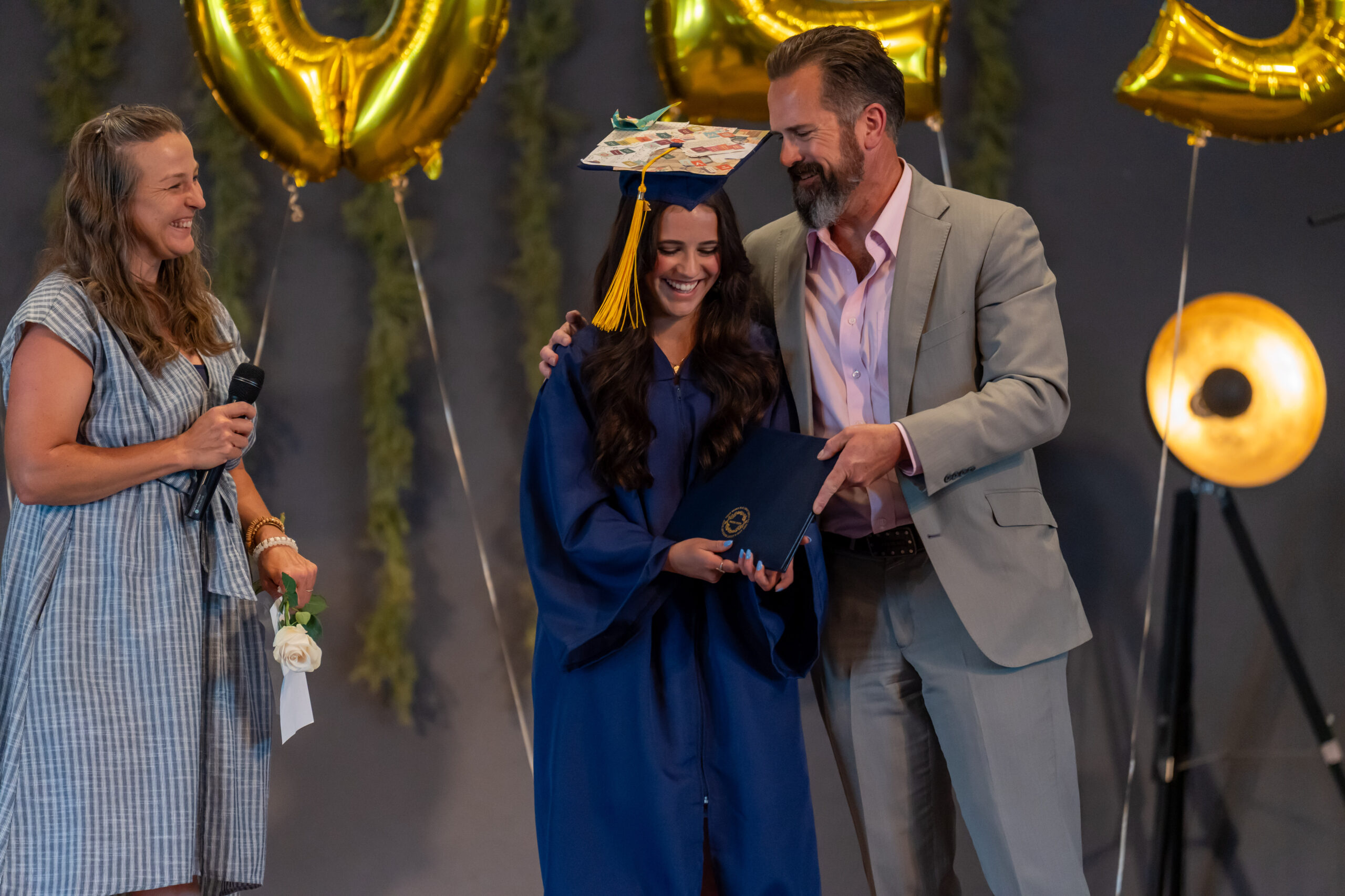 Homeschool Graduation happy parents