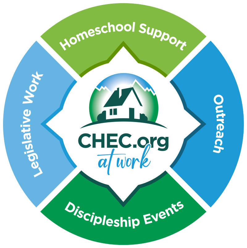 CHEC at Work! Homeschool Support, Outreach, Discipleship Events, Legislative Work