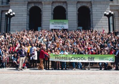Homeschool Day at the Capitol Rally
