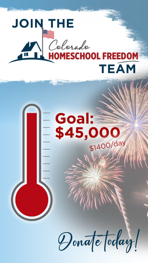 Donate to Homeschool Freedom in Colorado