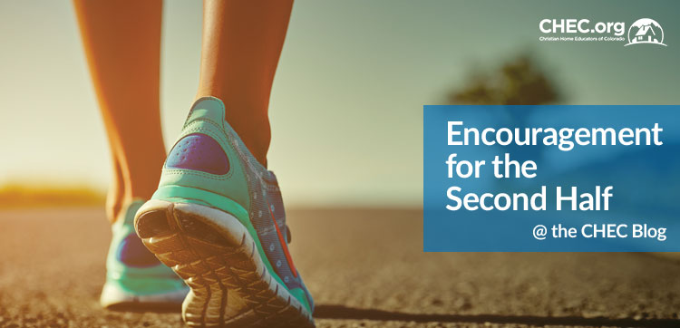 Encouragement-for-the-Second-Half Feet Running