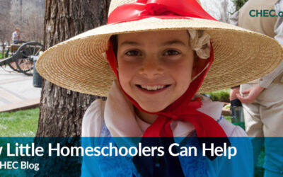 How Little Homeschoolers Can Help