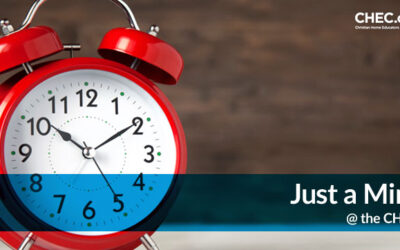 Homeschooling Littles: Just a Minute